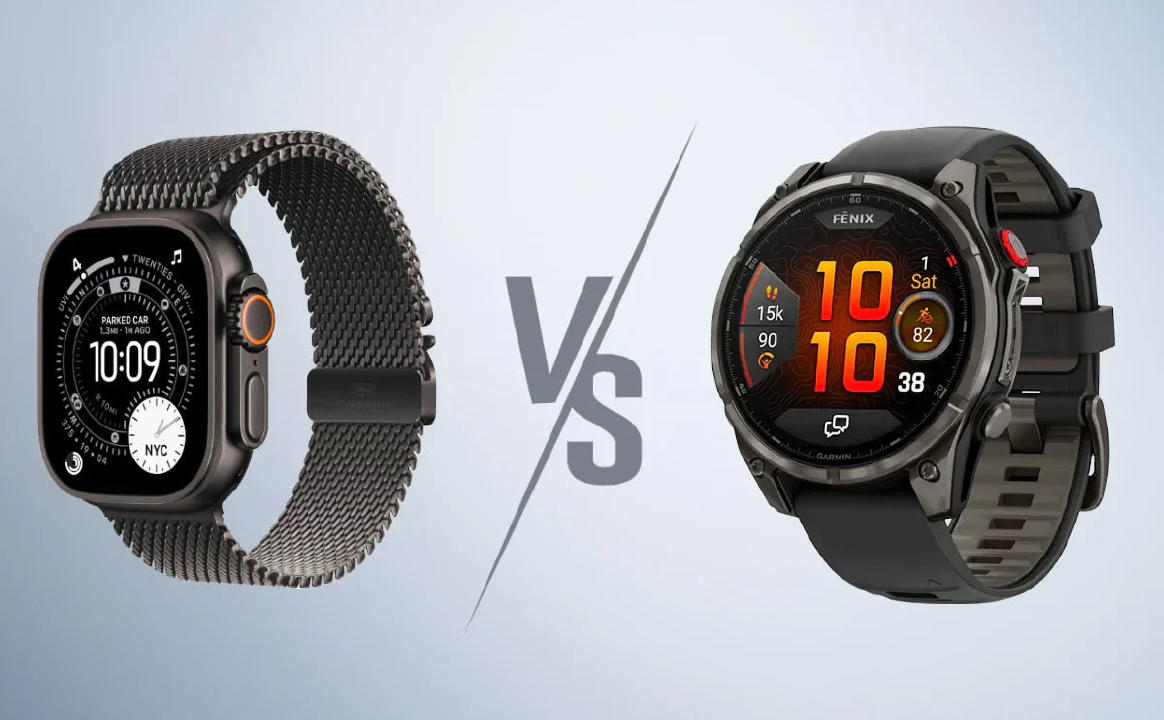Apple Watch Ultra 3 vs Garmin Fenix 8 Pro - Đồng hồ thông minh thể thao ngoài trời tốt nhất