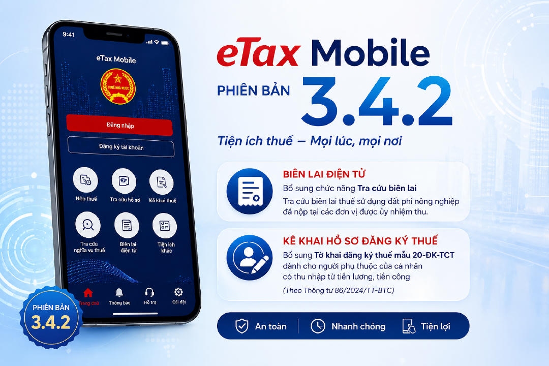 Đánh giá eTax Mobile 3.4.2: Bước tiến lớn về trải nghiệm và độ minh bạch!
